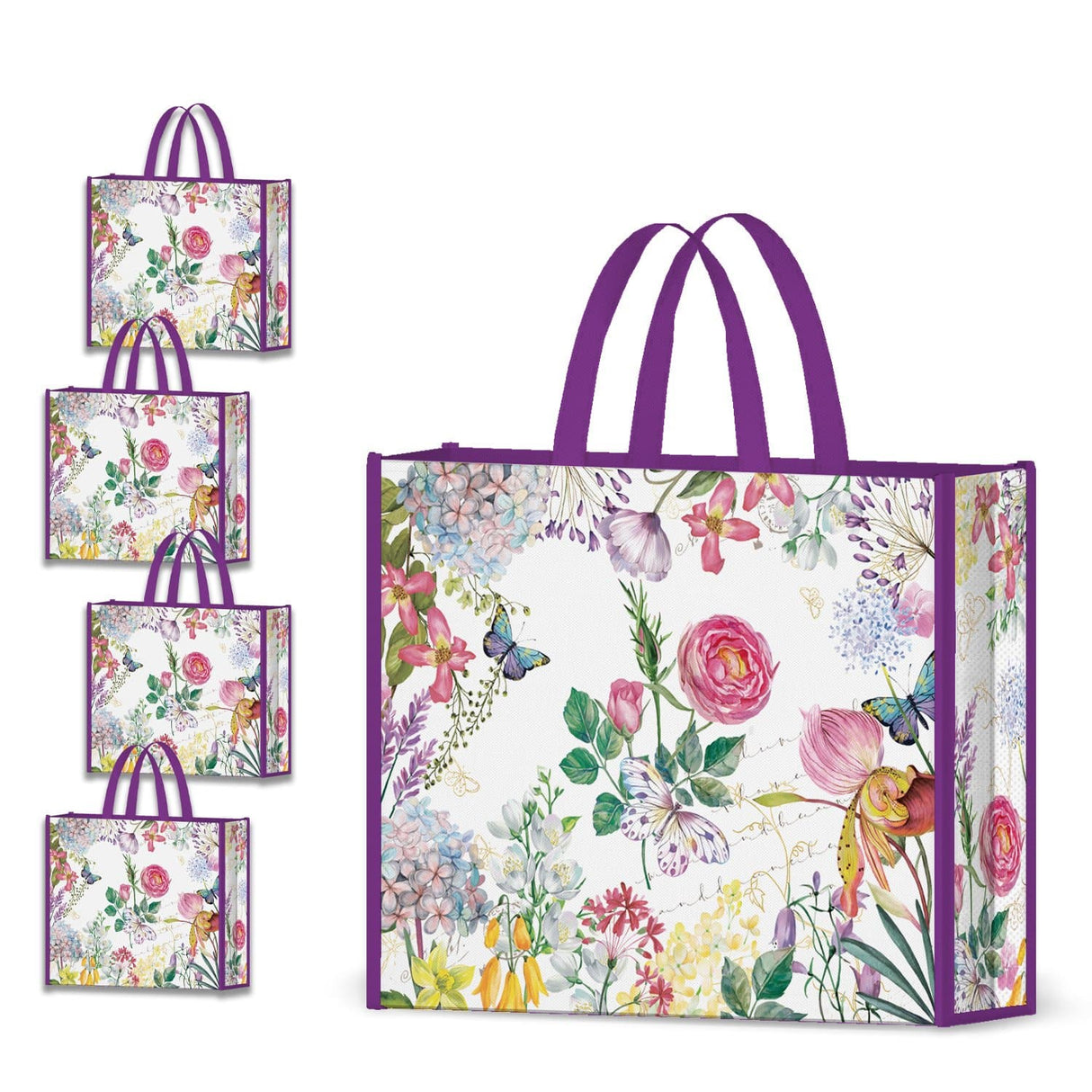 Sketch Flower Tote Bag