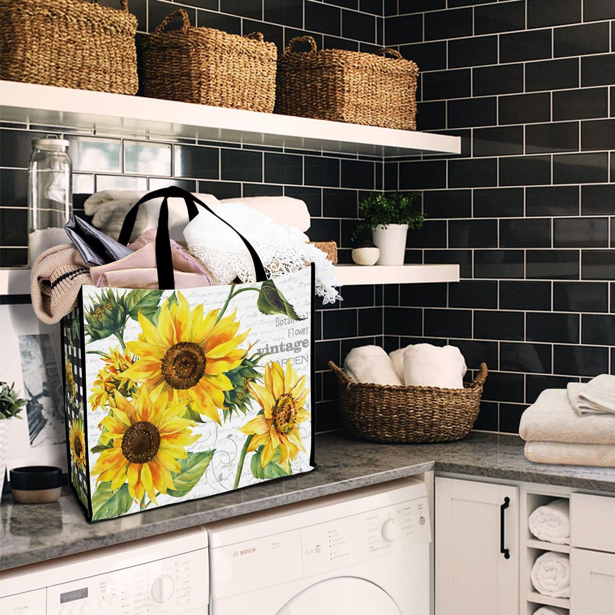 Sunflower Shopping Bags
