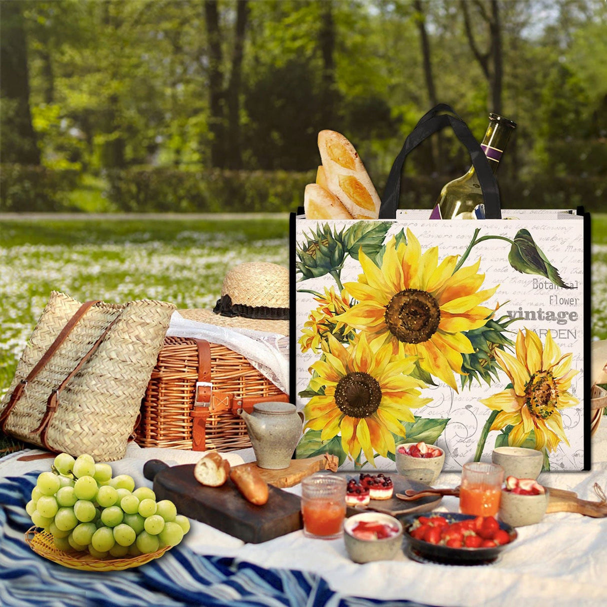 Sunflower Shopping Bags