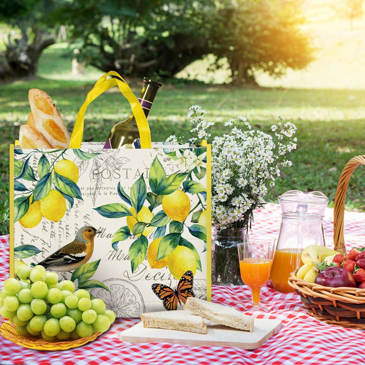 Lemon Tree Shopping Bags
