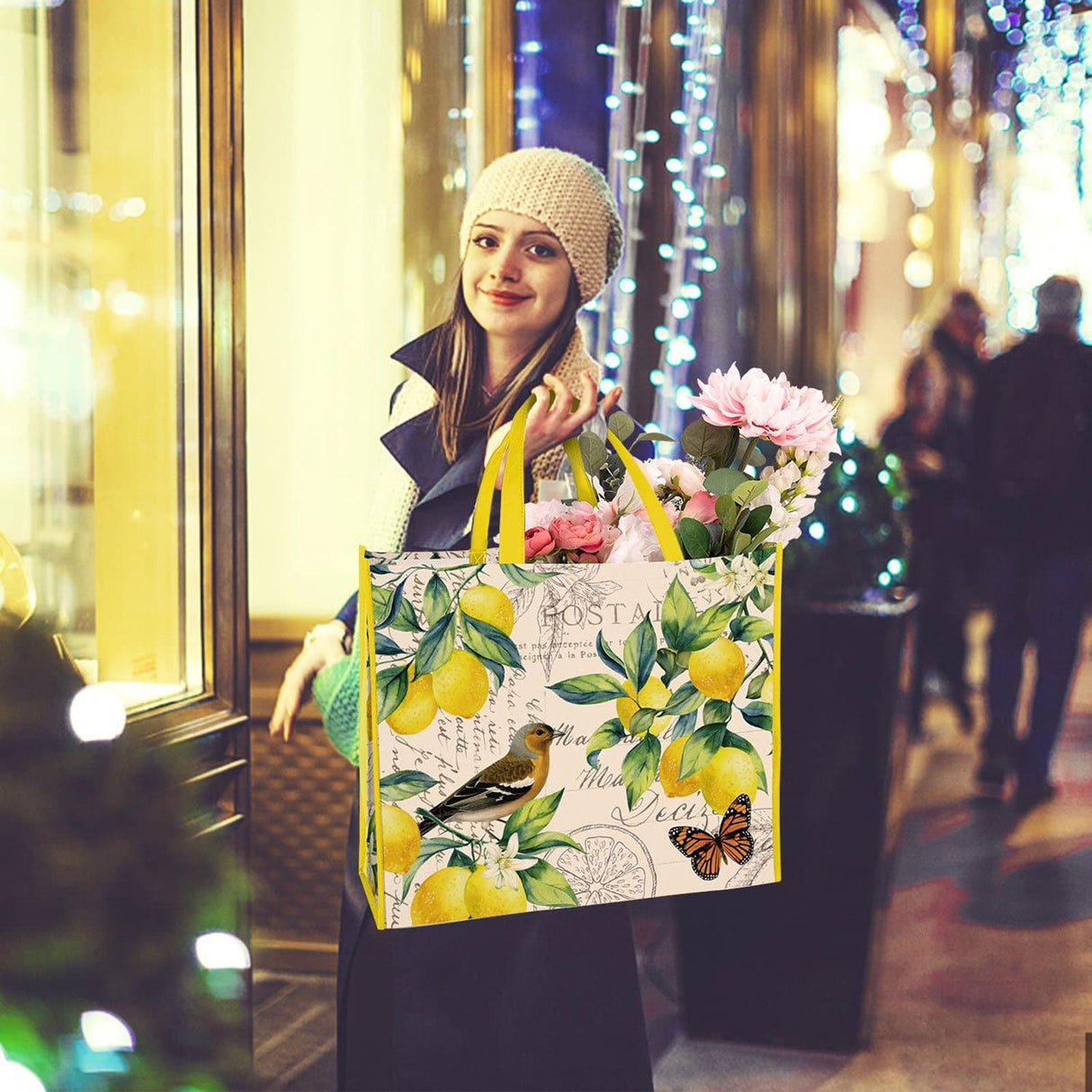 Lemon Tree Shopping Bags