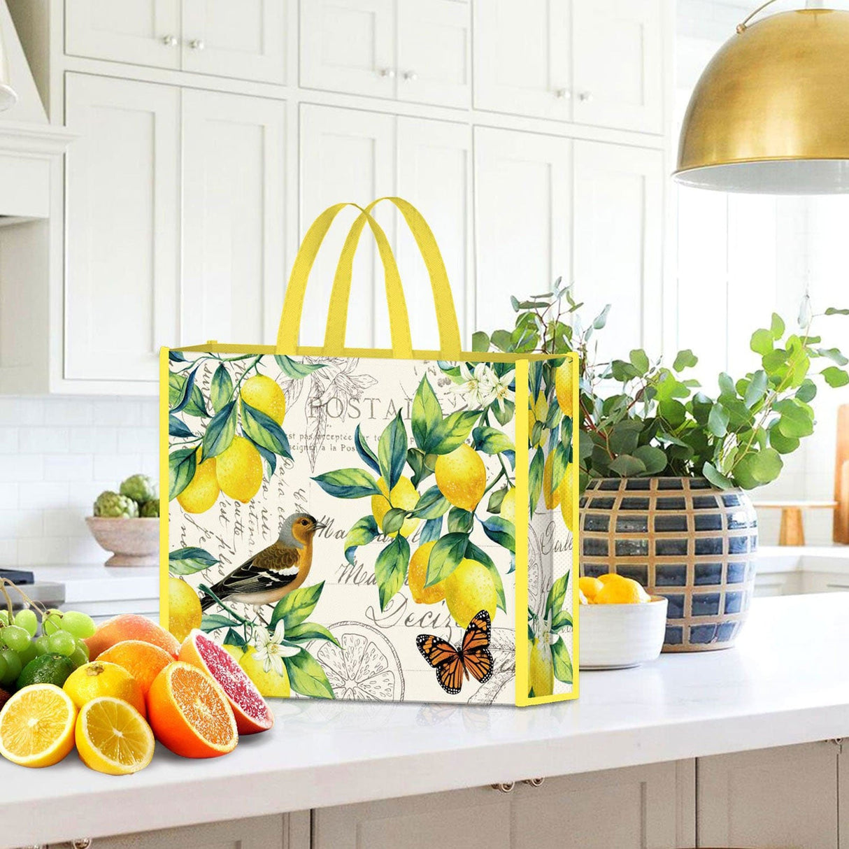 Lemon Tree Shopping Bags
