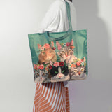 Cats Family Tote Bag