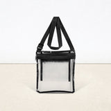 Clear Crossbody Bag with Inside Pocket