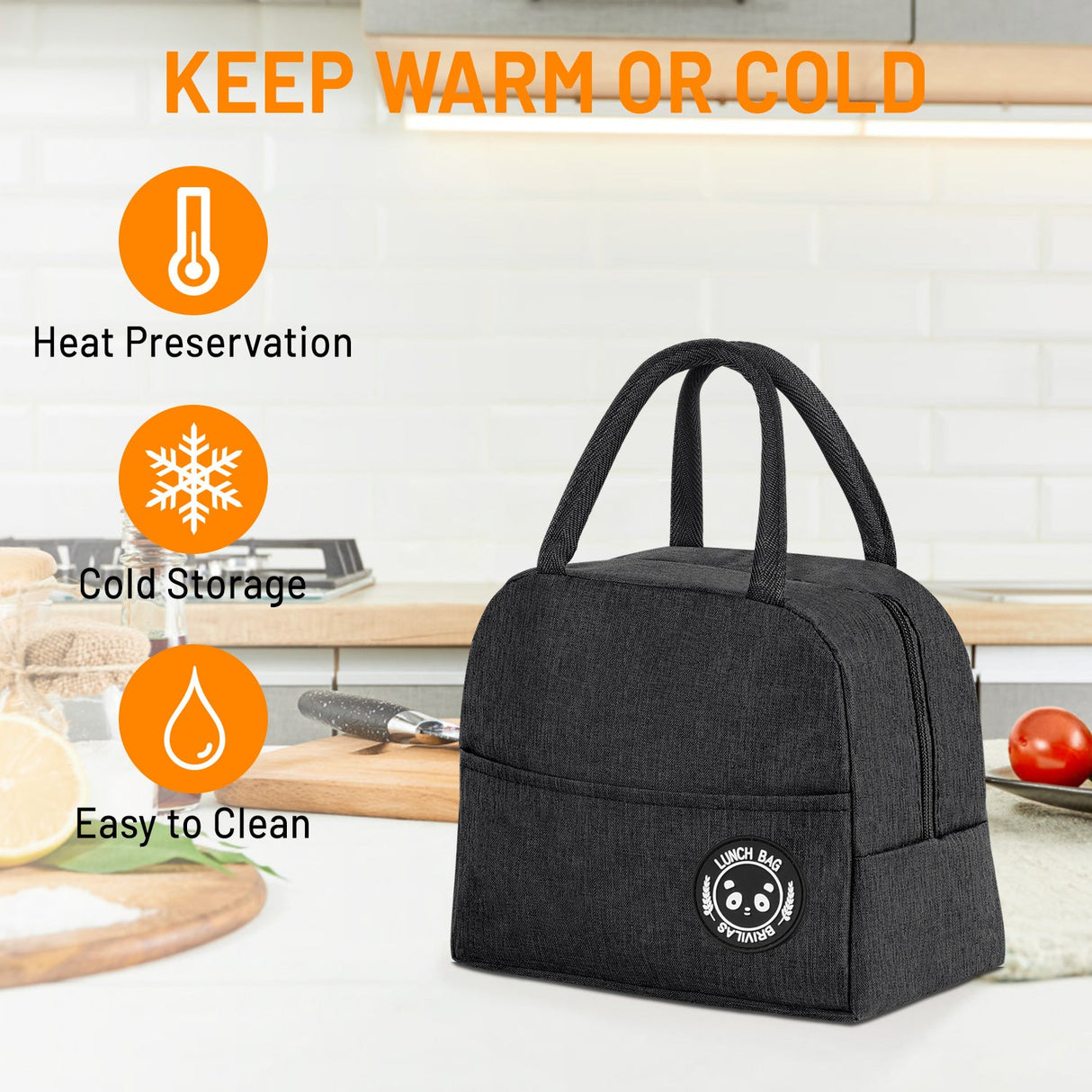 Portable Leakproof Insulated Lunch Bag