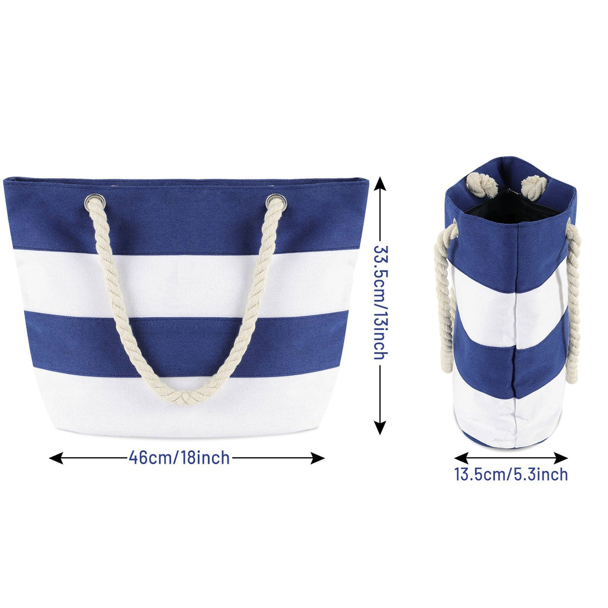 Ocean Canvas Beach Bags