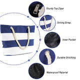 Ocean Canvas Beach Bags