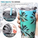 Palm Tree Insulated Tumbler