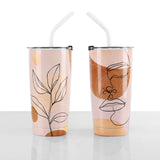 Abstract Painting Insulated Tumbler