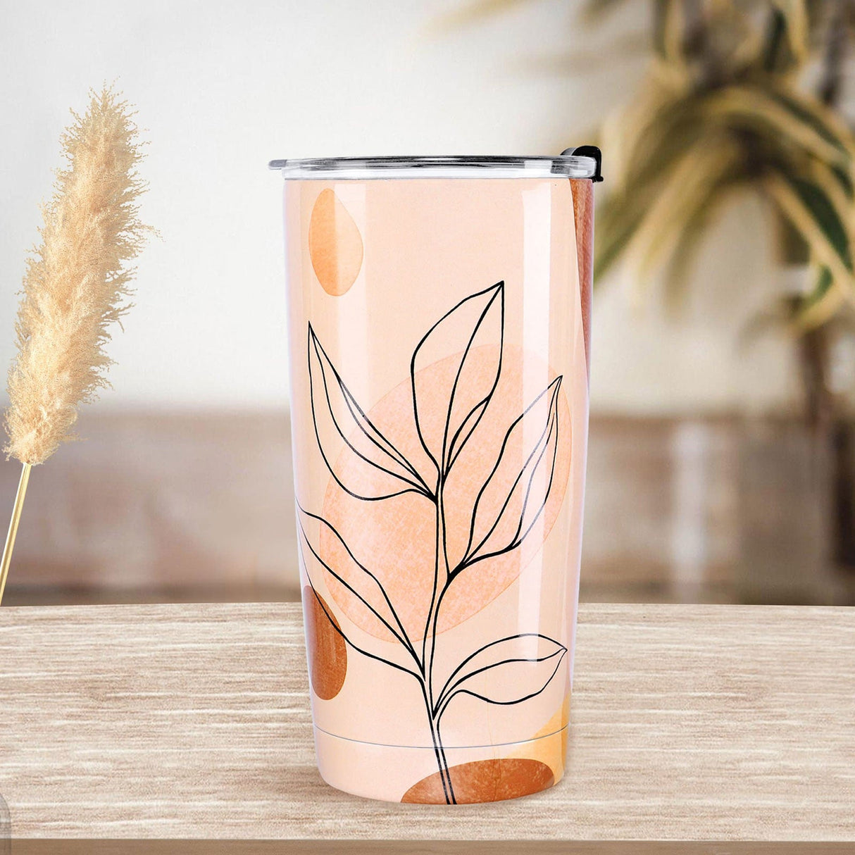 Abstract Painting Insulated Tumbler