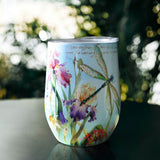 Iris Dragonflies Insulated Tumbler