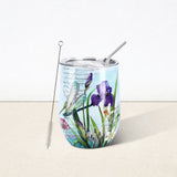 Iris Dragonflies Insulated Tumbler