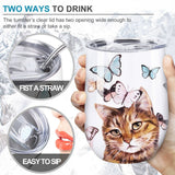 Cute Cat Insulated Tumbler
