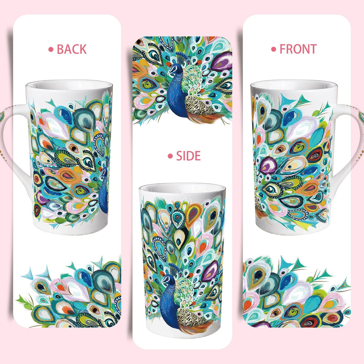 Peacork Ceramic Coffee Mug