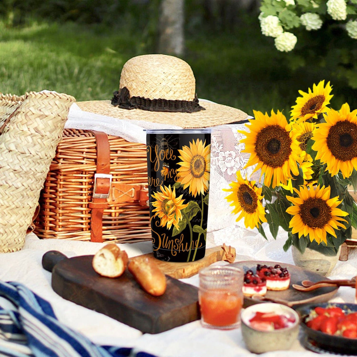 Sunflower Insulated Tumbler