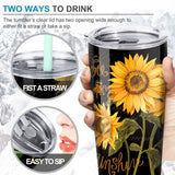 Sunflower Insulated Tumbler