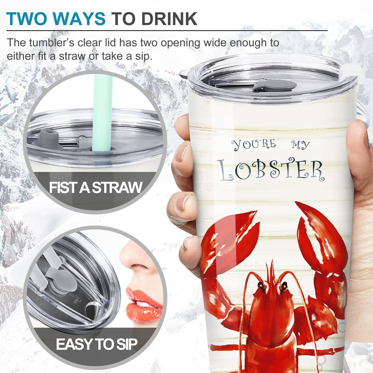 Lobster Insulated Tumbler