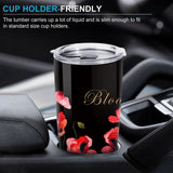Poppy Flower Insulated Tumbler