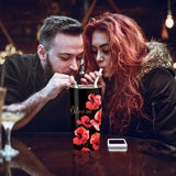 Poppy Flower Insulated Tumbler