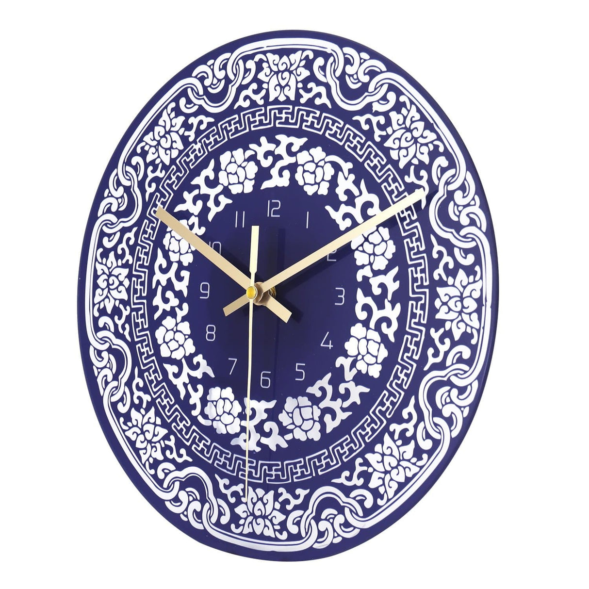 Retro Glass Wall Clock