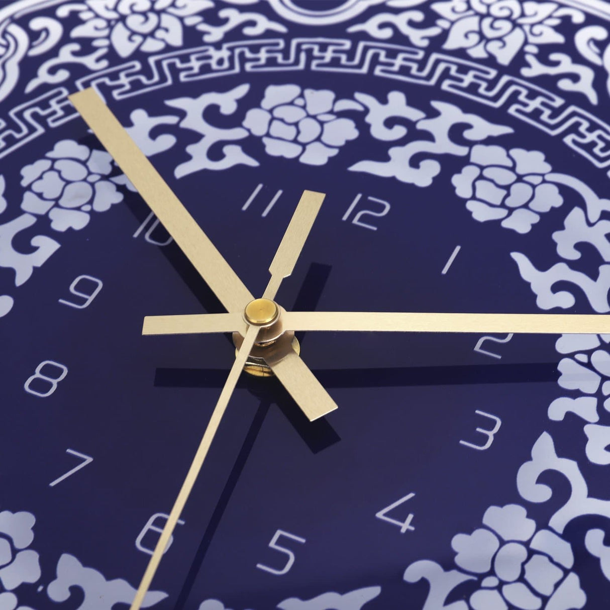 Retro Glass Wall Clock
