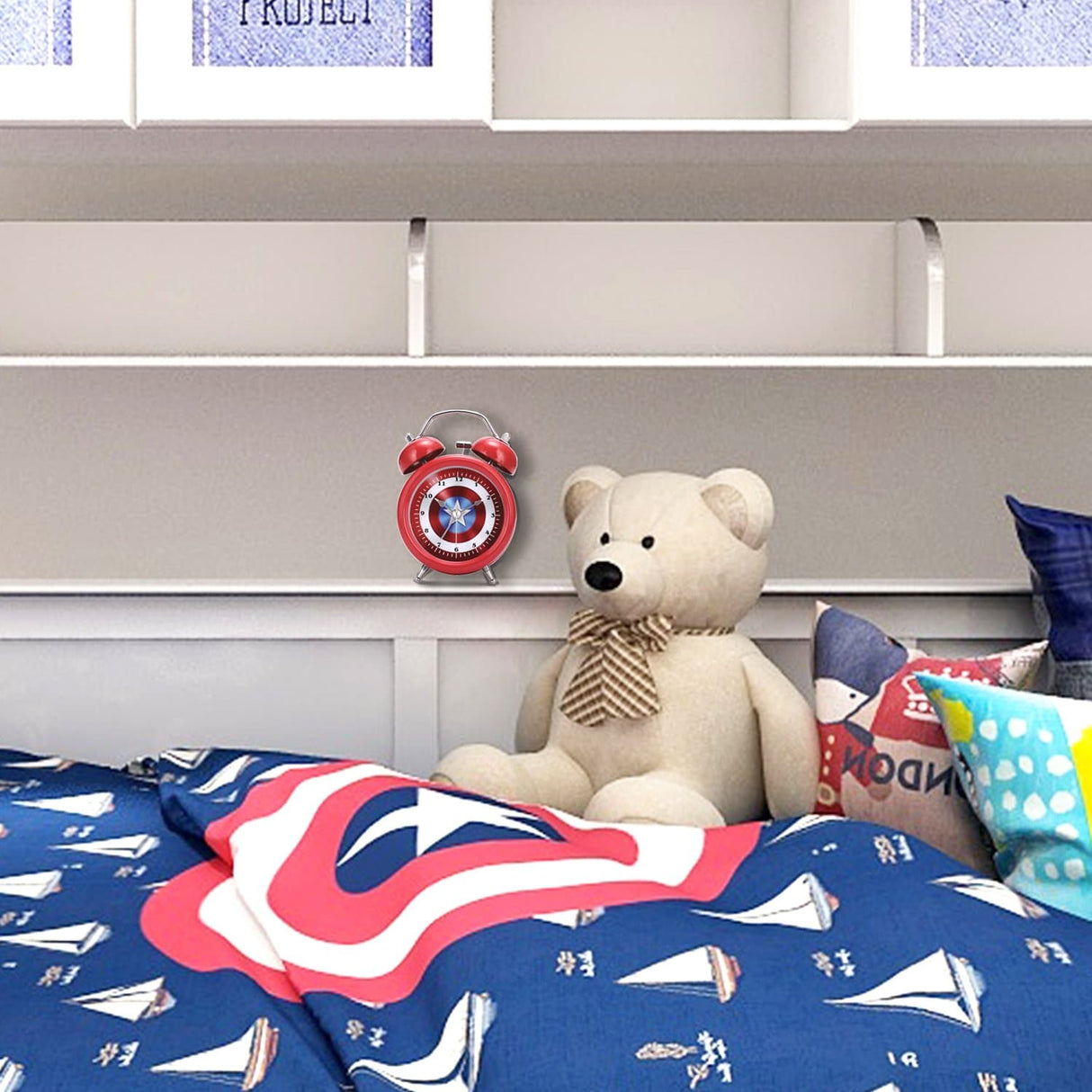 Cool Kids Analog Alarm Clock