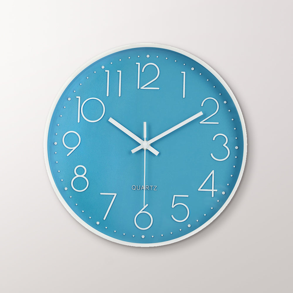 Classic 3D Numerals Wall Clock