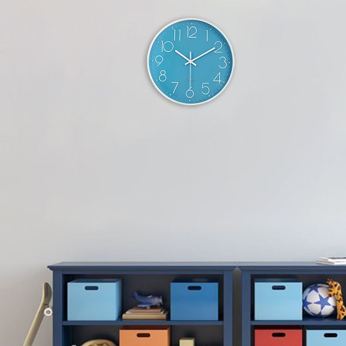 Classic 3D Numerals Wall Clock