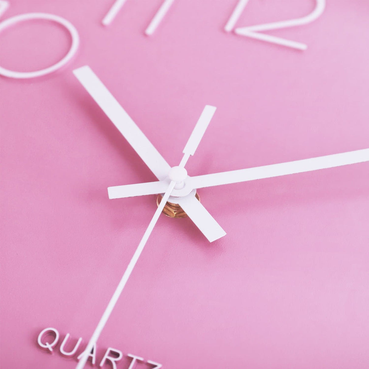 Classic 3D Numerals Wall Clock