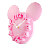 3D Mouse Kids Wall Clock