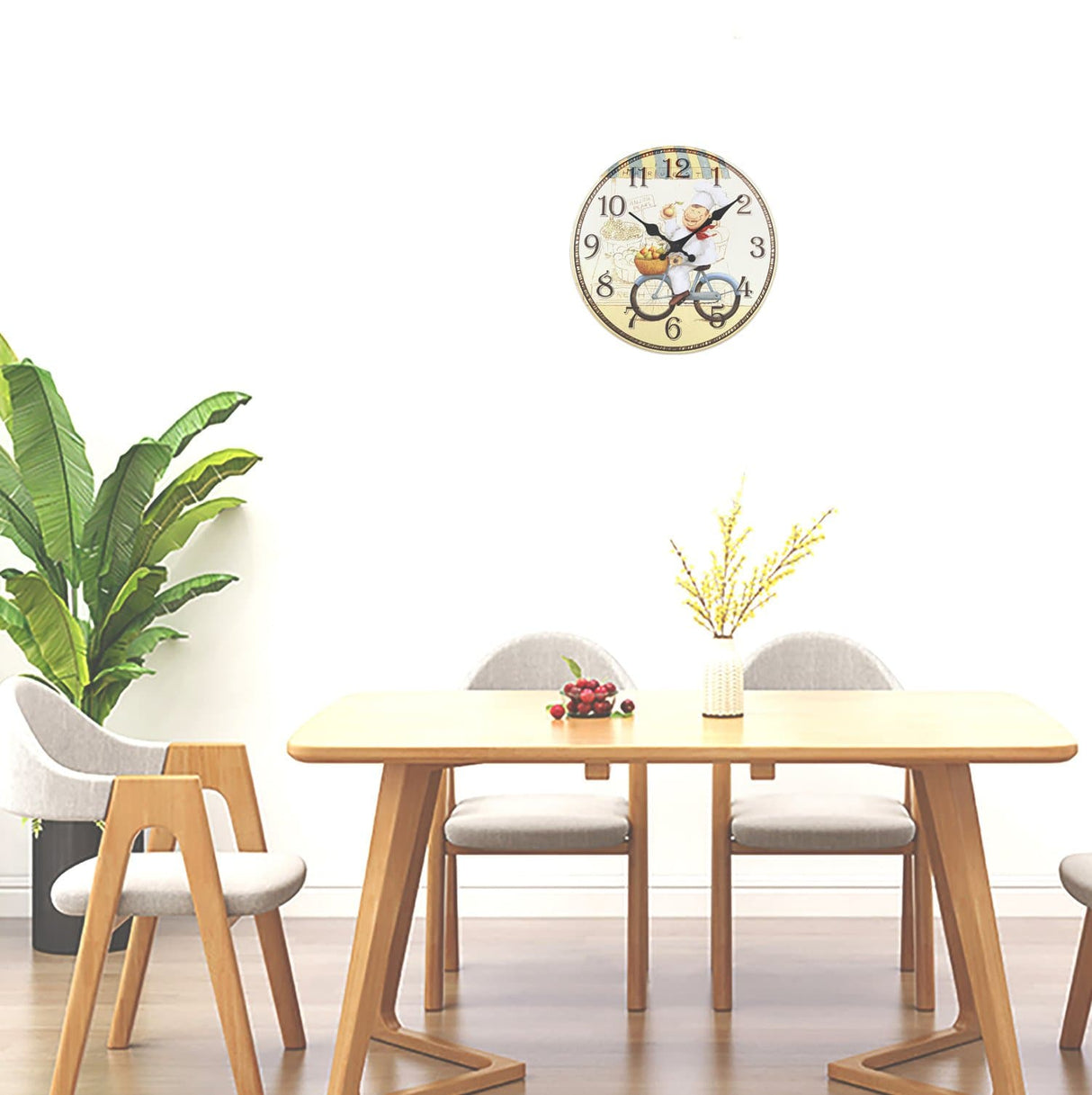 Kitchen Chef Wall Clock