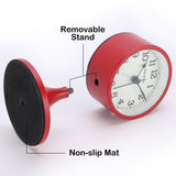 Metal Alarm Clock with Removable Stand