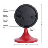 Metal Alarm Clock with Removable Stand