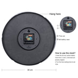 Classic 3D Numerals Wall Clock