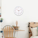 Rose Gold 3D Numerals Wall Clock