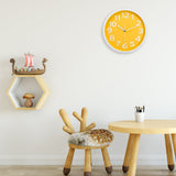 3D Large Numerals Wall Clock