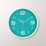 3D Large Numbers Wall Clock