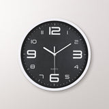 3D Large Numbers Wall Clock