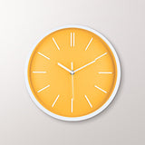 Minimalist 3D Tick Marks Wall Clock