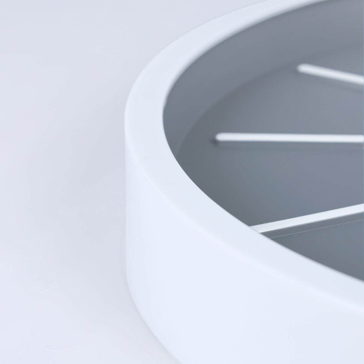 Minimalist 3D Tick Marks Wall Clock