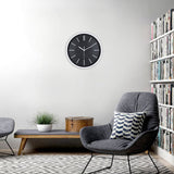 Minimalist 3D Tick Marks Wall Clock