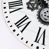 Moving Gear Wall Clock