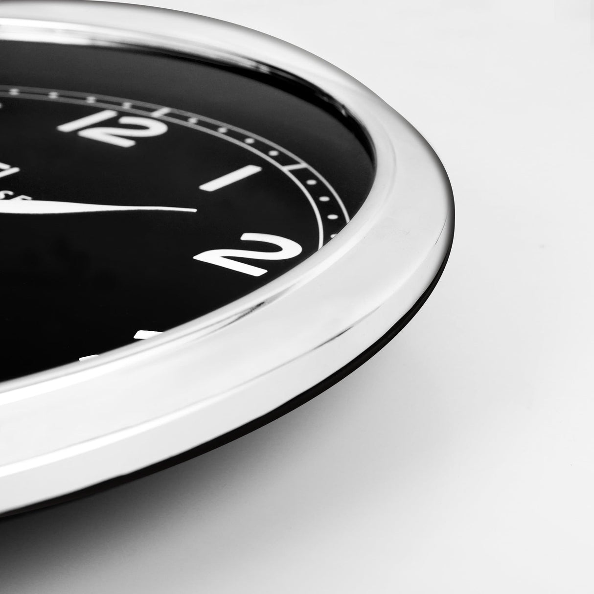 Modern Arabic Numerals Wall Clock