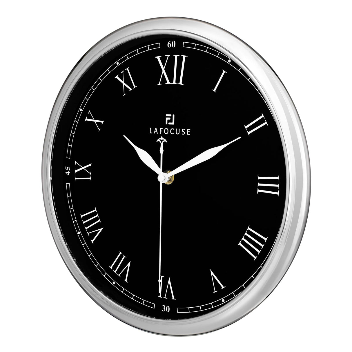 Modern Roman Numerals Wall Clock