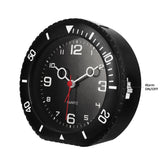 Modern Round Silent Alarm Clock