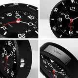 Modern Round Silent Alarm Clock