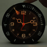 Modern Round Silent Alarm Clock