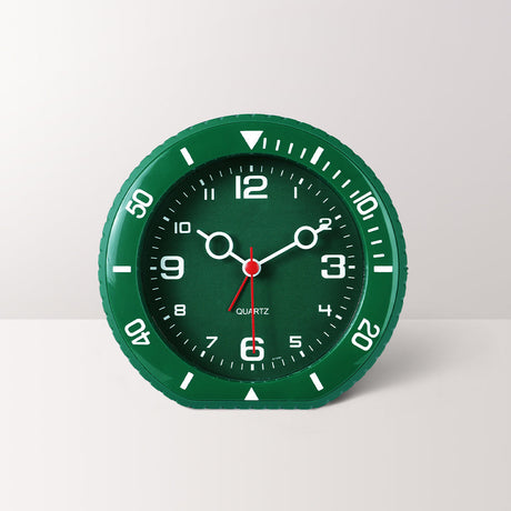 Modern Round Silent Alarm Clock