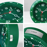 Modern Round Silent Alarm Clock