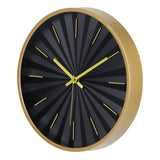 Modern Silent Golden Wall Clock